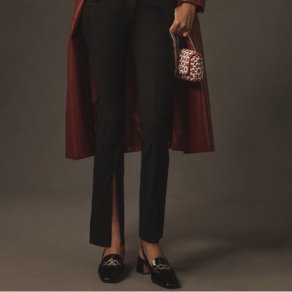 New with Tags: Anthropologie Zip-to-Flare Leggings